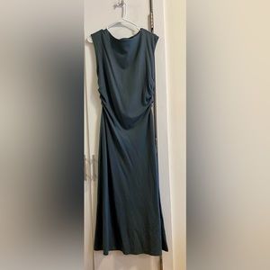 H&M Conscious Choice Maxi Dress. Zips in back. New with tags. Size Medium